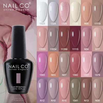 NAILCO 131 couleurs Vernis à ongles Semi-Permanent UV Gel Vernis à ongles pour Nail Art Gel manucure