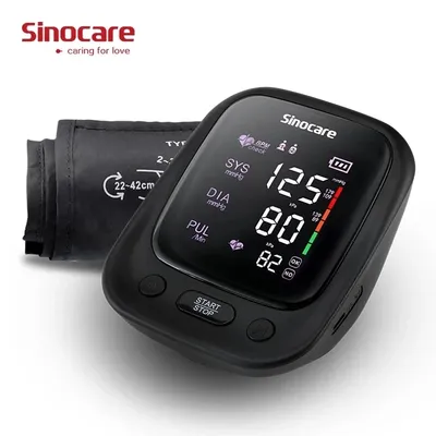 Sinocare – moniteur de pression artérielle Portable tonomètre automatique du bras supérieur