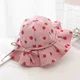 Chapeau de soleil à larges bords pour filles casquette princesse E27 accessoires pour enfants été