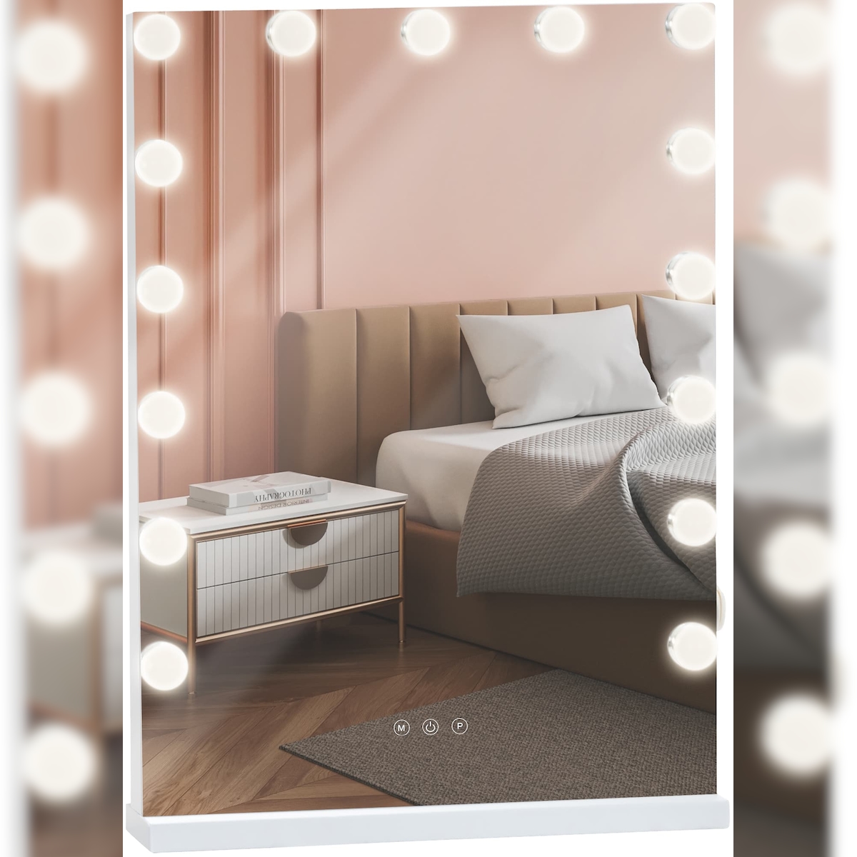 CLP Schminkspiegel Murrieta weiß Image