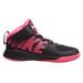 Nike Kids Team Hustle D 9 (Little Kid) Black/Racer Pink/White