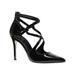 MICHAEL Michael Kors Womens Catia Patent Strappy Dress Heels