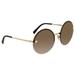 Versace Brown Gradient Round Sunglasses VE2176 125213 59