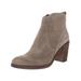 Dolce Vita Womens Saint Suede Ankle Booties