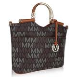 MKF Collection Mayra M Signature Satchel/ Shoulder Bag by Mia K.