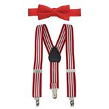 Hold?Em Suspender Bow Tie Set for Kids, Baby Pre-tied Bow Tie, 1? Suspender