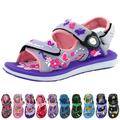 GP Kids Classic SNAP LOCK Sandal: 9203B Purple Glitter, EU29 (Size: Toddler 11 - 11.5)