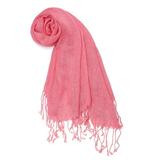 Shiny Sparkling Shawl Wrap Scarf with Tassel for Women Men