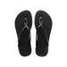 Havaianas - Women's Luna Flip Flop Sandal - Black, 11/12