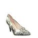 Sanzi2 by Forever Link, Low Stiletto Heel Pumps - Slip On Dress Shoes Solid Or Animal Prints (women)