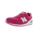 New Balance 574 High Visibility Pink Flamingo/White-Blue KL574CZG Grade-School