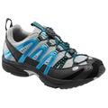 Dr. Comfort Performance Men's Athletic Shoe-11.5XW-Metallic Blue