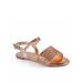 Bamboo Splendid44 Embellished Women's Strappy Sandals in Rose Gold