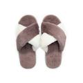 NK FASHION Women's Memory Foam Flip Flop Slippers with Cozy Terry Lining,Outdoor Spa Thong Sandals, Ladies' House Shoes with Anti-Skid Hard Rubber Sole