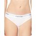 Calvin Klein Women's Modern Cotton Thong, White, XSmall