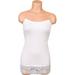 Maternity Strapless Camisole For Nursing W/ Lace