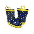 Forever Young Kid's Rubber Pull Up Star Print Rainboots