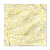 Yellow Bandana, Dandelions Asters Abstract, Unisex Head and Neck Tie, by Ambesonne