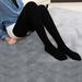 Women's Socks Super Long Warm Thigh High Socks New Fashion Knee High Socks