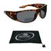 proSPORT BIFOCAL Reading Sunglasses for Men and Women. Sporty Wraparound Tortoise Shell Brown Full Frame with Nearly Invisible Line