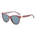 Piranha Women's "Paris" Pink Frame Polarized Sunglasses with Smoke Blue Lens