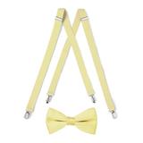 Yellow Suspender & Bow tie Set (kids)