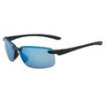 Flyair Matte Black Offshore Blue 12261 Sunglasses Polarized Lens Medium