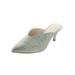 Loeffler Randall Womens Juno Slip On Kitten Heels