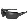 Wiley X WX Titan Sunglasses, Polarized Grey Lens, Gloss Black Frame - CCTTN08