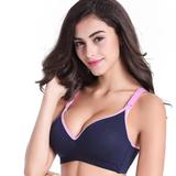 Majestic Mommy Designer Everyday Nursing Bra Soft Cup Cotton Maternity Bra - Navy Blue