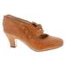 Womens 36-MINA4 Closed Toe Mary Jane High Heel Shoes