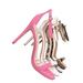 Sugarlove01 by Anne Michelle, High Heel Stiletto Open Toe Sandal - Women Classic Thin Strap Shoes