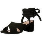 CHARLES DAVID Women's Blossom Dress Sandal, Black, 9 M US