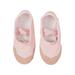 Wenchoice Girls Pink Elastic Strap Rounded Toe Stylish Ballet Shoes