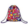 Awesome Sauce Drawstring Sling Bag (Purple Blue)