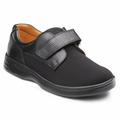 Dr. Comfort Annie-X Women's Casual Shoe: 10 Wide (W/2E) Black Velcro