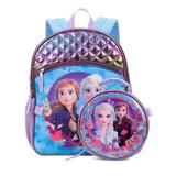 Frozen 2 Elsa And Anna Backpack With Lunch Bag