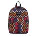 East West U.S.A. Simple Print Pattern Backpack CH1