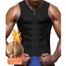 SLIMBELLE Men Sauna Sweat Vest Weight Loss Waist Trainer Vest Neoprene Tank Top Shapewear Slimming Shirt Workout Suit