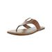 Bernardo Womens Mallory Leather O-Ring Thong Sandals