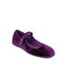 Nature Breeze Mary Jane Women's Flats in Purple