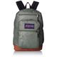 JanSport Cool Student Backpack - Muted Green Plain Weave