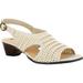 Bella Vita Justine II Woven Slingback Sandals (Women)