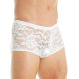 Men's Male Power 145-162 Stretch Lace Mini Trunk