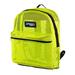 Mesh 17" School Security Travel Backpack, Neon Green