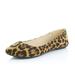 DailyShoes Women's Classic Flat Shoes Ballet Slip On Casual Fashion Offices Work Shallow Single Flats Round Toe Slip-on Leopard,sv,8