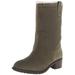Cole Haan Women's Jessup WP Boot, Fatigue Leather/Shearling, 5.5 B US
