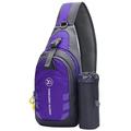 Men Women Sling Backpack Chest Crossbody Bag Shoulder Bag Travel Sports Gym Daypack