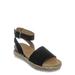 Sensational1K Children Espadrille Flatform Sandal - Girl Kids Ankle Strap