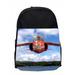 Boys Backpack Airplane Red Design Kids Pre-School Backpack